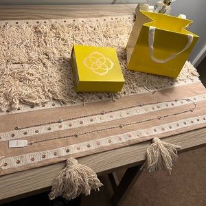 BRAND NEW! Kendra Scott
Pavé Medallion 36" Station Necklace